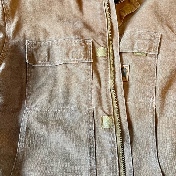 Carhartt Men's Loose Fit Washed Duck Insulated Active Jacket XL Tall - Picture 6 of 8